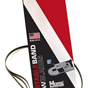 Morse Straight Pitch Bi-Metal Portable Band Saw Blade 44 7/8 x 1/2 x .020 24 TPI 3/Box (001236 / ZWEP4424W)