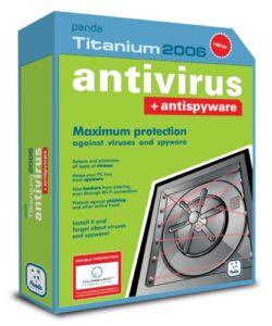 panda titanium 2006 antivirus + antispyware