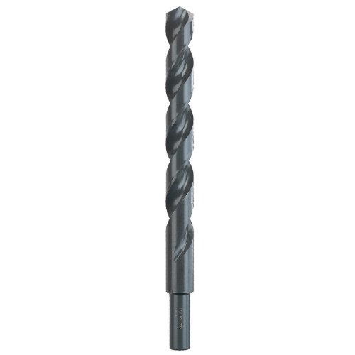 BOSCH BL4159 1-Piece 1/2 In. x 6 In. Fractional Jobber Black Oxide Drill Bit for Applications in Light-Gauge Metal, Wood, Plastic