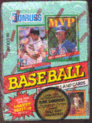 1991 donruss series 2 baseball wax box