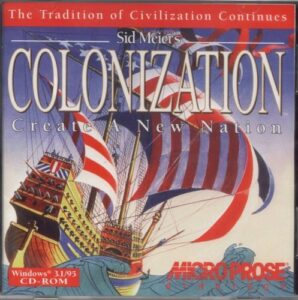 sid meier's colonization (jewel case)