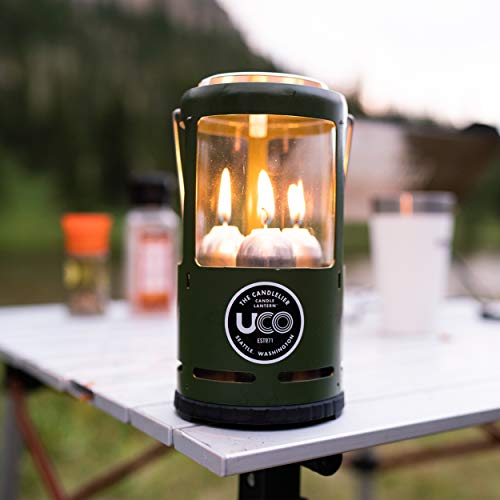 UCO Candlelier Candle Lantern, Green