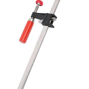 Bessey Clutch Style Bar Clamps - 18 In 600 lb - GSCC2.518- Woodworking Clamps with Ergonomic Handle, Non-Marring Pads, Durable Cast-Iron Jaws & Serrated Rail for Carpentry & Cabinetry