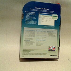 Microsoft Windows Live OneCare 1.0 For Windows XP