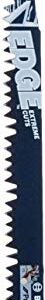 BOSCH RP95 5 pc. 9 In. 5 TPI Edge Reciprocating Saw Blades for Pruning , Grey