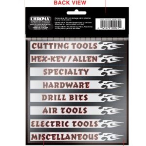 Chroma 9025 Toolbox Magnet, Silver