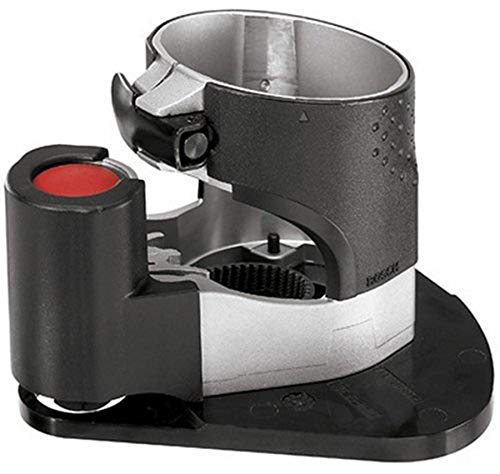 BOSCH PR004 Offset Base With Roller Guide for the BOSCH Colt PR20EVSK & PR20EVSNK Palm Routers, Black / Gray