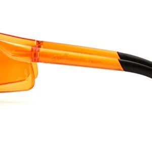 Pyramex Safety Ztek Safety Glasses, Orange Frame/Orange Lens, S2540S