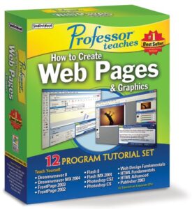 professor teaches how to create web pages & graphics 5 [old version]