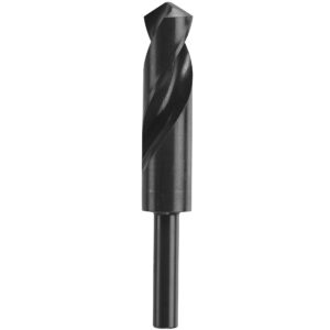 bosch bl2191 1-piece 1 in. x 6 in. fractional reduced shank black oxide drill bit for applications in light-gauge metal, wood, plastic