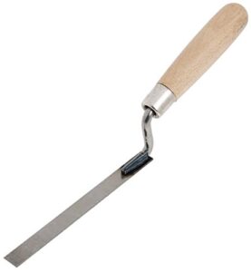 qlt by marshalltown tuck pointers, wood handle, 6 x 1/2 inch, mortar repair, masonry, 930