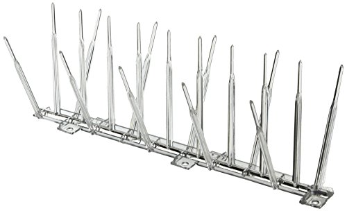 Bird B Gone Plastic Bird Spikes - 20 ft L x 5 in W - Clear