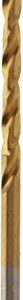 Irwin Tools 63907 Single Titanium Nitride Coated High-Speed Steel 135-Degree Split Point Drill Bit, 7/64"