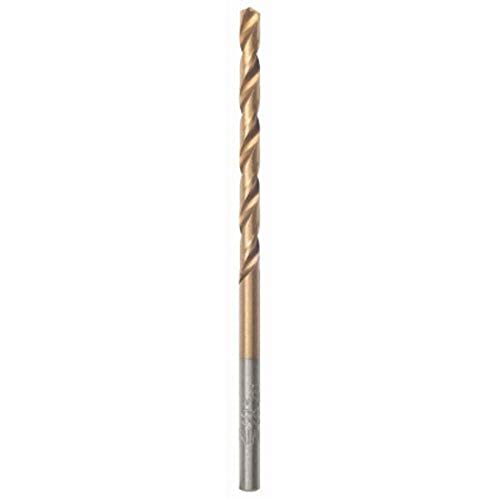 Irwin Tools - 63708 63908 Single Titanium Nitride Coated High-Speed Steel 135-Degree Split Point Drill Bit, 1/8"