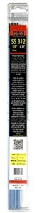 k-t industries stainless 312 arc welding stick electrode value pack, 1/8-inch