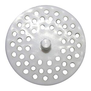lasco 02-4021 white plastic disposal sink strainer fits most