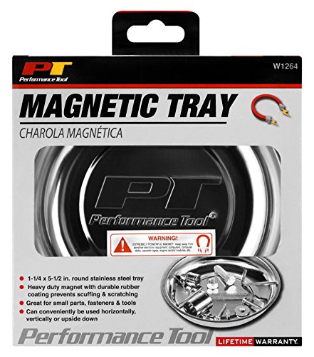 Performance Tool W1264 Magnetic Tray,Silver