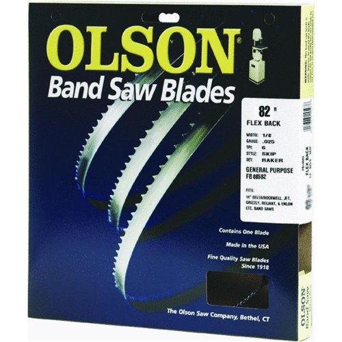 Olson Saw FB08582DB 1/8 by 0.025 by 82-Inch HEFB Band 14 TPI Regular Saw Blade