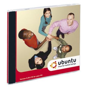 ubuntu 6.06 lts dvd (pc edition) (jewel case)