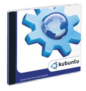 kubuntu 6.06 lts dvd (64-bit pc edition) (jewel case)