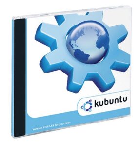 kubuntu 6.06 lts dvd (mac edition) (jewel case)