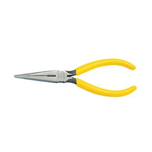 klein tools d203-7 needle nose pliers, long nose side cutters, heavy duty alligator pliers, 7-inch