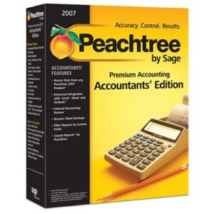 peachtree by sage premium accounting 2007 - accountants' edition