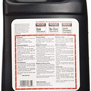 RIDGID 70835 Thread Cutting Oil, 1 Gallon of Nu-Clear Pipe Threading Oil