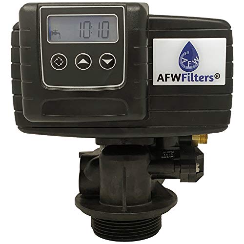 Whole House Water Softener System - Fleck 5600sxt Digital Meter with 64,000 Grain - includes bypass valve & brine tank with safety float