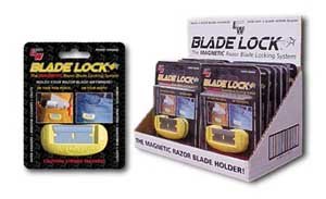 blade lock razor blade holder