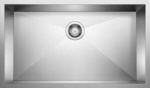 blanco 512747 precision r0 super single undermount kitchen sink