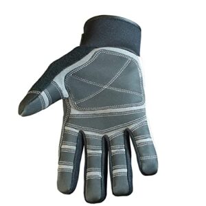Youngstown Glove Company mens Kevlar Gloves, Gray, Large US