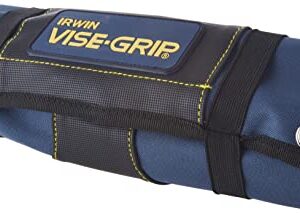 IRWIN VISE-GRIP Pliers Set with Tool Wrap, 5-Piece (2078708) , Blue