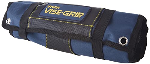 IRWIN VISE-GRIP Pliers Set with Tool Wrap, 5-Piece (2078708) , Blue