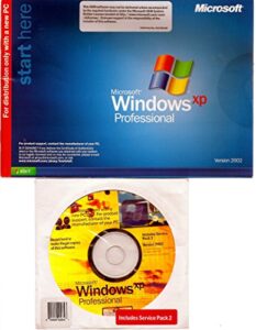 microsoft windows xp professional sp2b for system builders - 1 pack [old version]