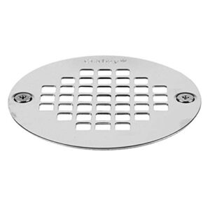 Oatey 42358 4-inch Stainless Steel Strainer with 2 Screws