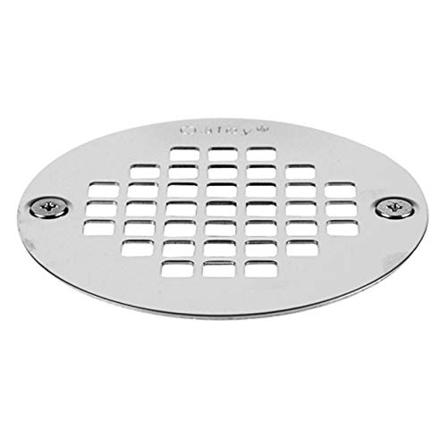 Oatey 42358 4-inch Stainless Steel Strainer with 2 Screws