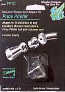 Whedon SHOWER ARM ADPTR PFISTER MfrPartNo PF1C, No Size, Chrome