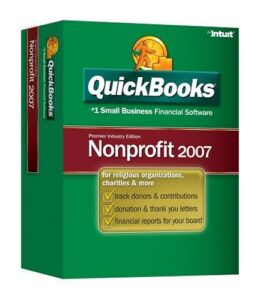 quickbooks premier nonprofit edition 2007 [older version]