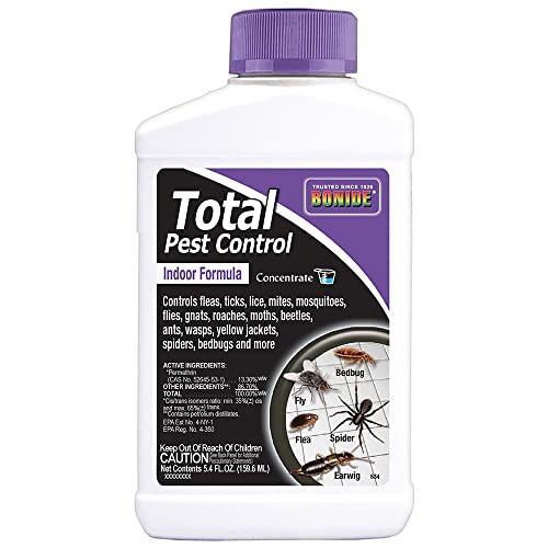 Bonide Total Pest Control, Indoor Formula Concentrate, 5.4 oz