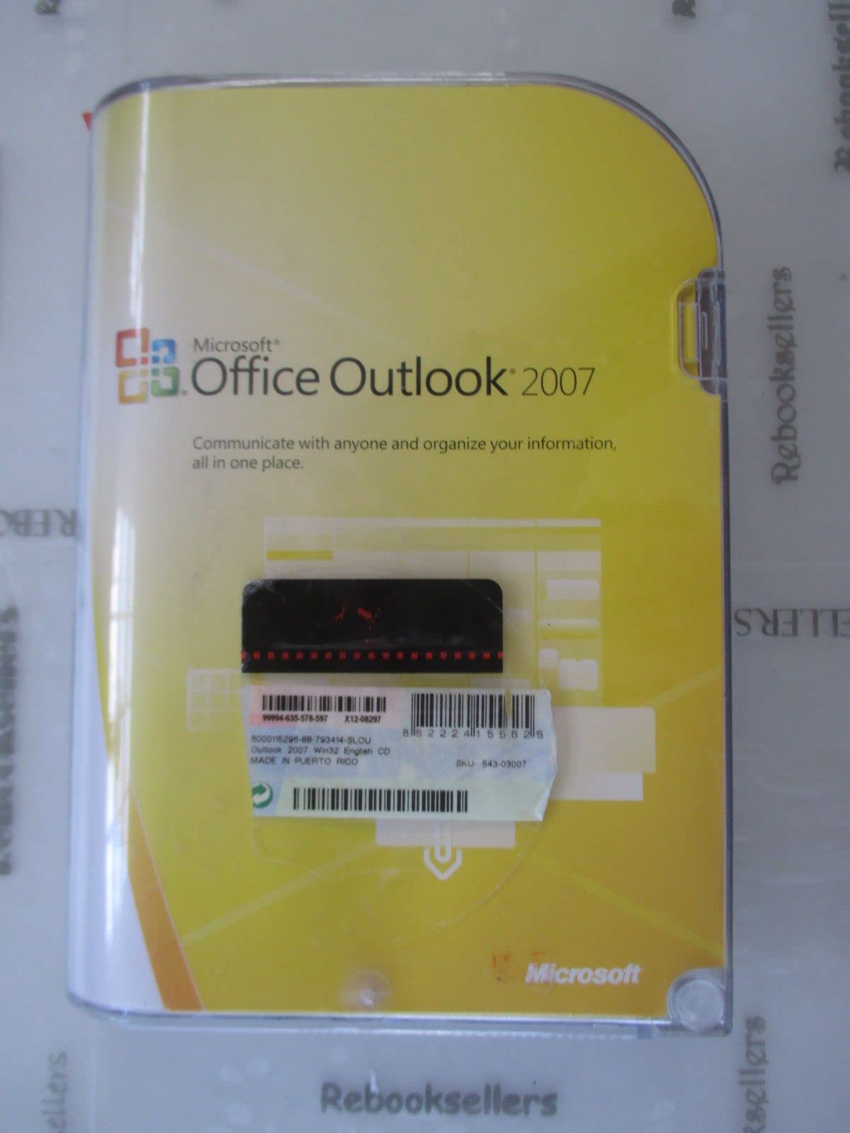 Microsoft Outlook 2007 OLD VERSION