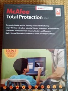 mcafee total protection 2007