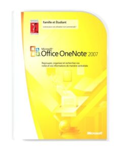 microsoft office onenote 2007 french
