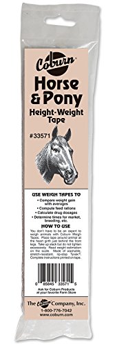 Coburn Horse & Pony Weigh Tape 80 Inch