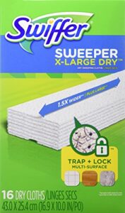 swiffer sweeper pro cloths, professional - 16