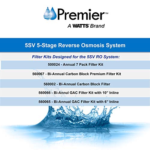 Watts Premier WP500032 5SV 5-Stage Reverse Osmosis System
