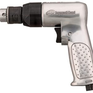 Ingersoll Rand 7802RA 3/8” Reversible Air Drill, Heavy Duty, 2,000 RPM, 0.5 HP Motor, Pistol Grip Handle