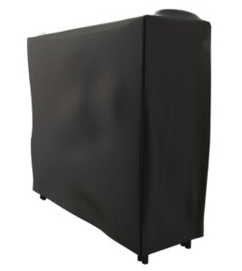 panacea 15213 vinyl log rack cover, black, 4-feet