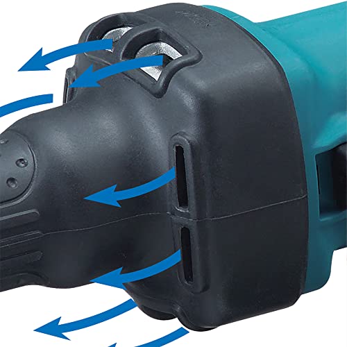 Makita GD0600 1/4" Paddle Switch Die Grinder, with AC/DC Switch, Blue