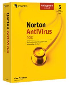 norton antivirus 2007 sop 5 user